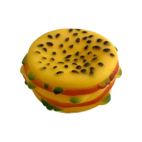 Παιχνίδι σκύλου Latex Burger - 8x4cm - 12pcs - 550383 - GoodFlix