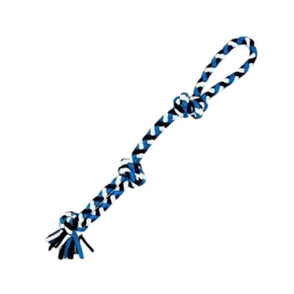 Υφασμάτινο παιχνίδι σκύλου σχοινί με κόμπους - 43cm - 12pcs - 550493 - GoodFlix