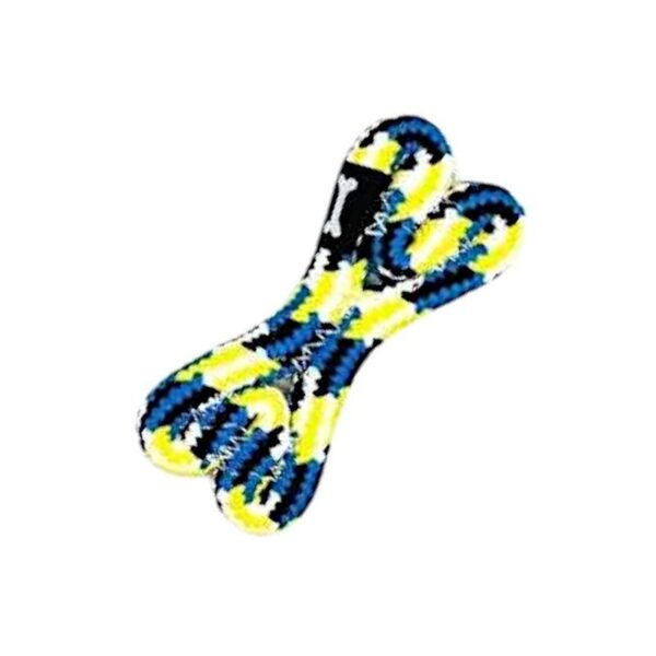 Παιχνίδι σκύλου κόκκαλο από σχοινί - 15cm - 12pcs - 550502 - GoodFlix