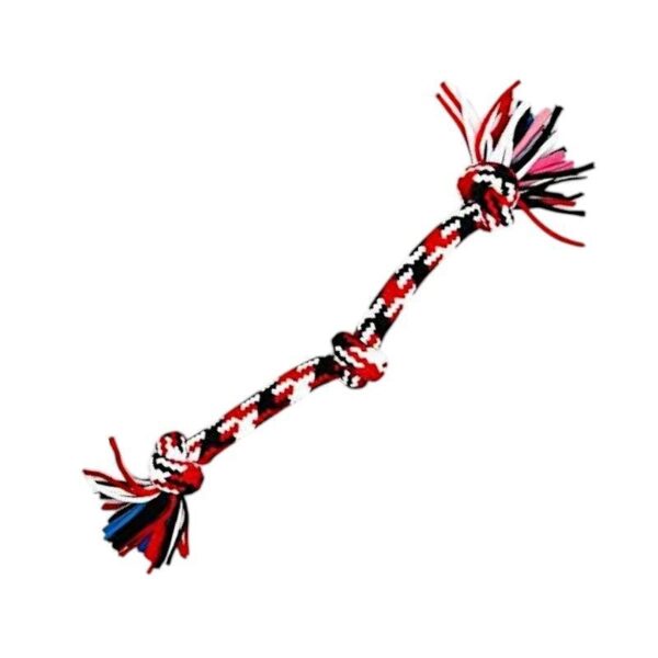 Παιχνίδι σκύλου σχοινί με κόμπους - 45cm - 12pcs - 550512 - GoodFlix