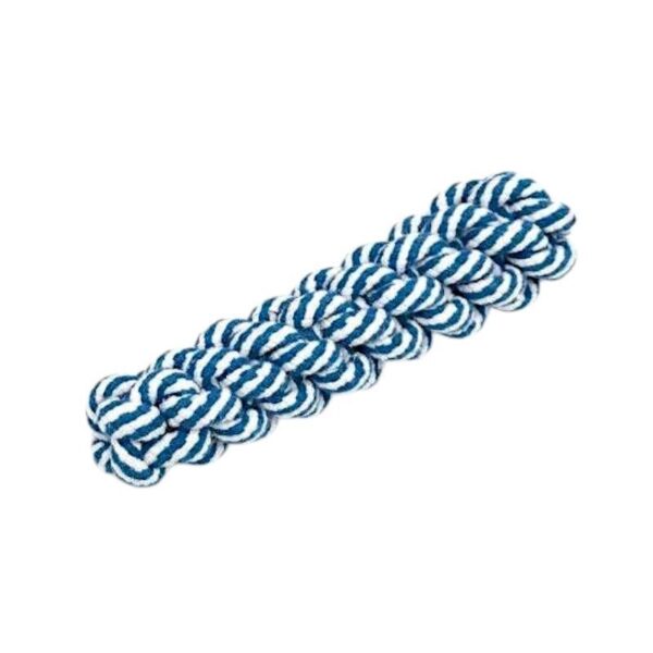 Παιχνίδι σκύλου σχοινί πλεκτό - 20cm - 12pcs - 550550 - GoodFlix