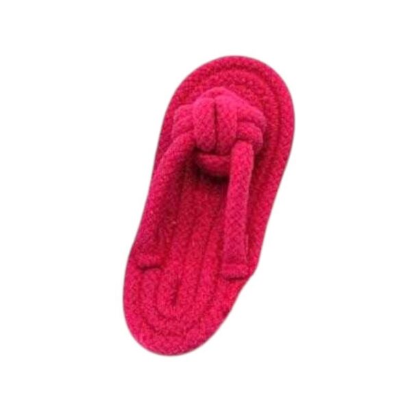 Παιχνίδι σκύλου παντοφλάκι από σχοινί - 16.5x7cm - 12pcs - 550562 - GoodFlix