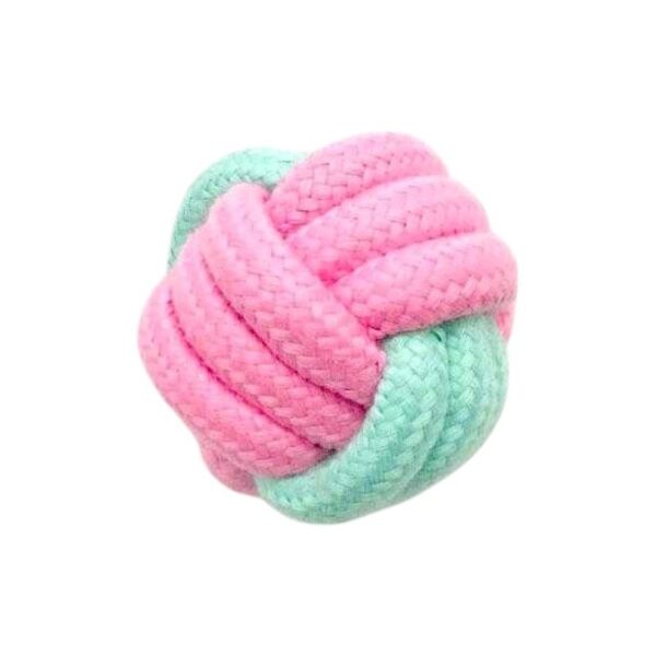 Παιχνίδι σκύλου μπάλα από σχοινί - 6cm - 12pcs - 550588 - GoodFlix