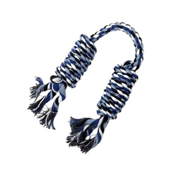 Παιχνίδι σκύλου σχοινί με κόμπους - 40cm - 12pcs - 550625 - GoodFlix