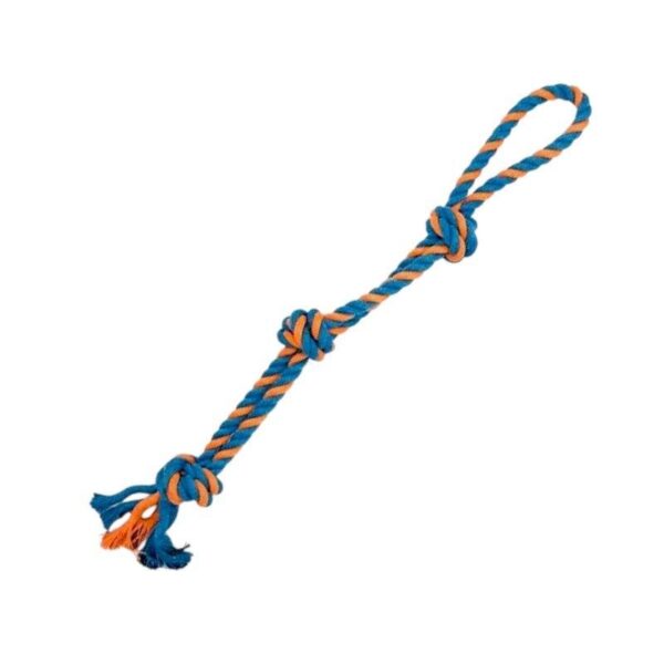 Παιχνίδι σκύλου σχοινί με κόμπους - 50cm - 12pcs - 550640 - GoodFlix