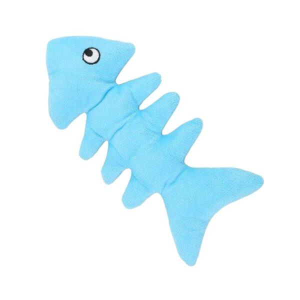 Λούτρινο παιχνίδι σκύλου ψάρι - 22x10cm - 12pcs - 550675 - GoodFlix