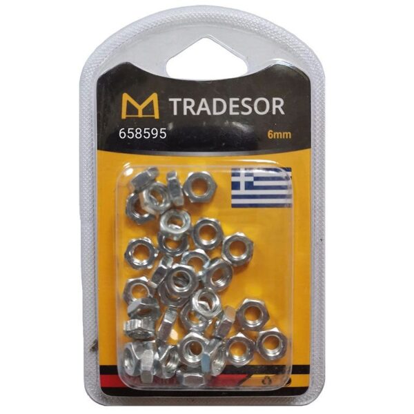 Παξιμάδια - Σετ 12 πακέτα - 6mm - 658595 - GoodFlix