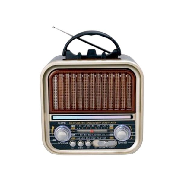 Επαναφορτιζόμενο ραδιόφωνο Retro - RX730D - 717306 - Light Gold - GoodFlix