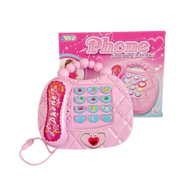 Παιδικό ηλεκτρονικό τηλέφωνο με ήχους - 9091 - 917139 - GoodFlix
