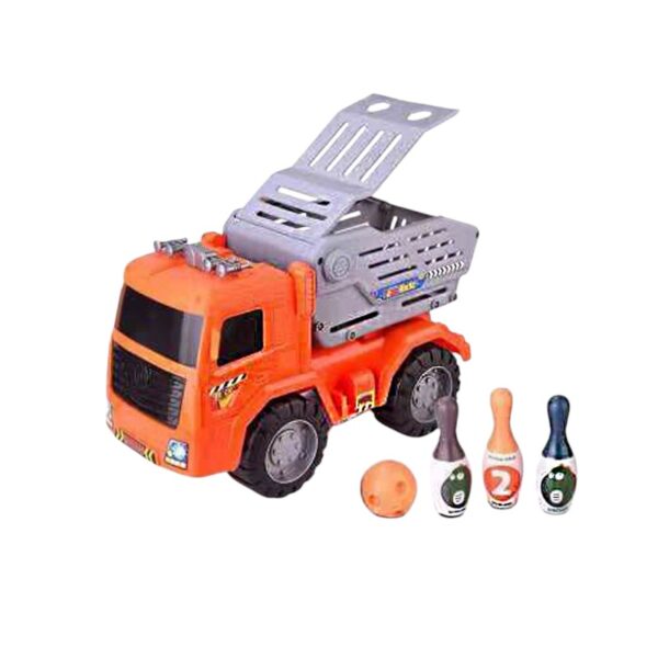 Όχημα φορτηγό με σετ mini bowling - 3699-38 - 917160 - GoodFlix