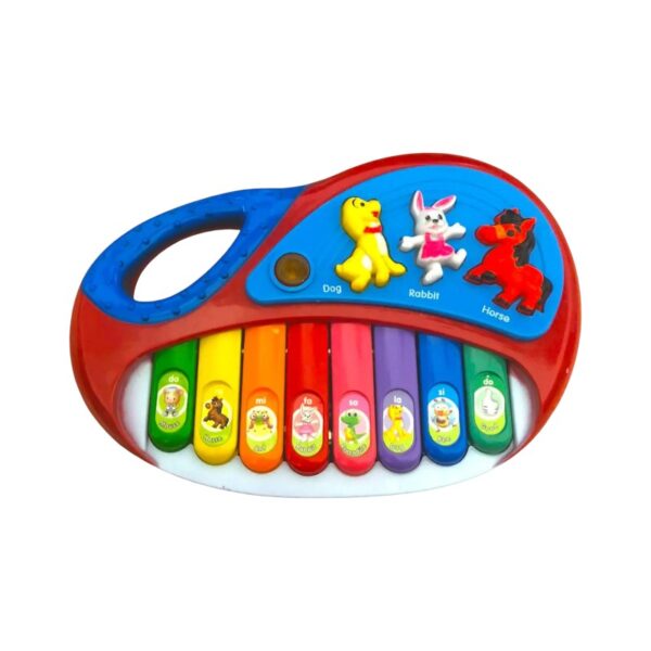 Εκπαιδευτικό πιάνο με ήχους ζώων - 2216A-13 - 917242 - GoodFlix
