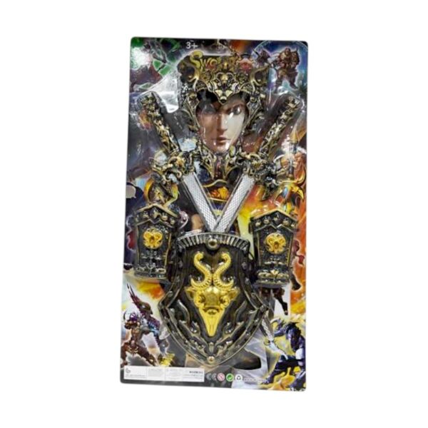 Σετ αρχαίου πολεμιστή με πανοπλία και αξεσουάρ - 596-1 - 917250 - GoodFlix