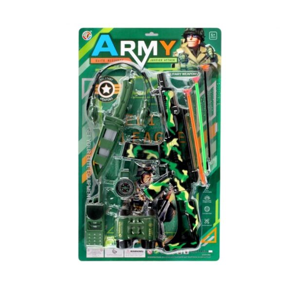 Παιδικό σετ στρατιώτη με όπλο και αξεσουάρ - PT013 - 917256 - GoodFlix