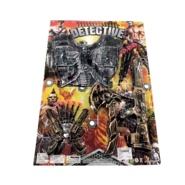 Σετ πολεμιστή με πανοπλία και όπλα στόχου - 201-19 - 917276 - GoodFlix