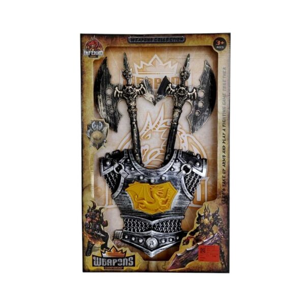 Σετ αρχαίου πολεμιστή με πανοπλία και αξεσουάρ - 205-17 - 917277 - GoodFlix