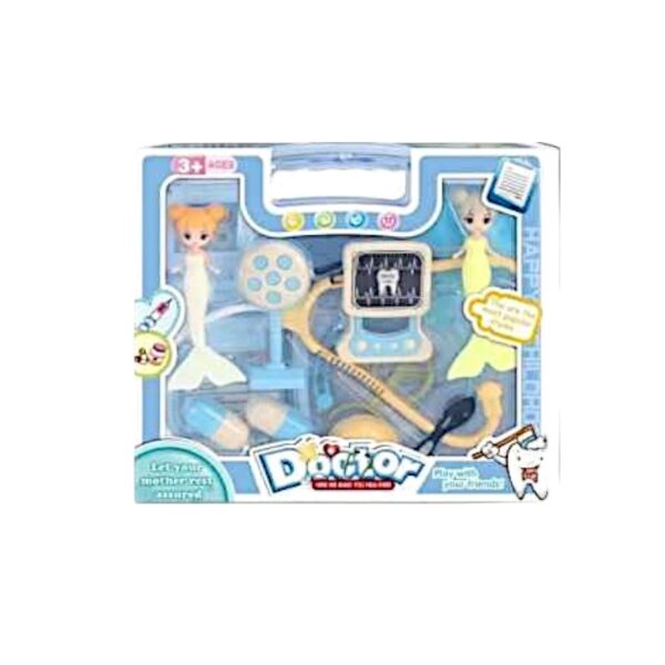 Σετ βαλιτσάκι ιατρικής - 012 - 917298 - Blue - GoodFlix
