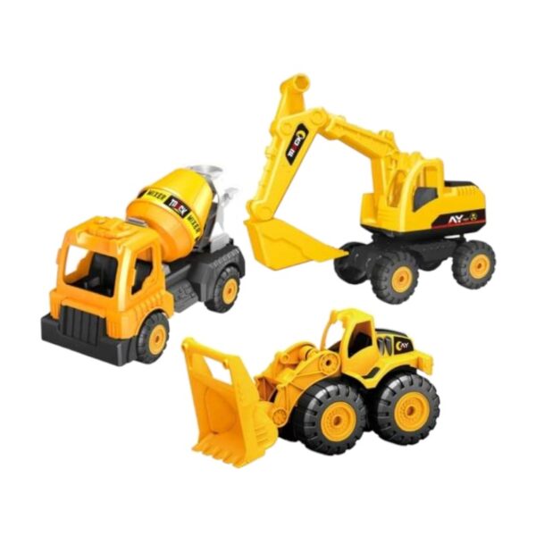 Σετ οχήματα εργασίας - 3pcs - 189220 - 917319 - GoodFlix