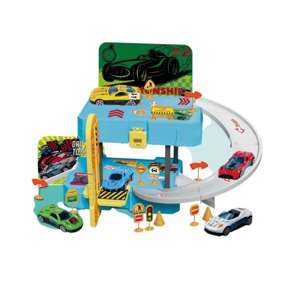 Πίστα αυτοκινητόδρομος Parking σε βαλιτσάκι - 6635 - 917334 - GoodFlix