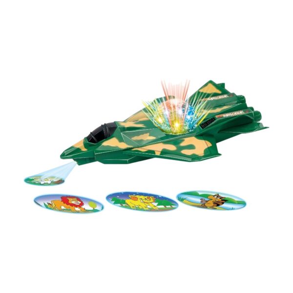 Αεροπλάνο με προτζέκτορα & φωτορυθμικό - JYD176B - 917339 - GoodFlix