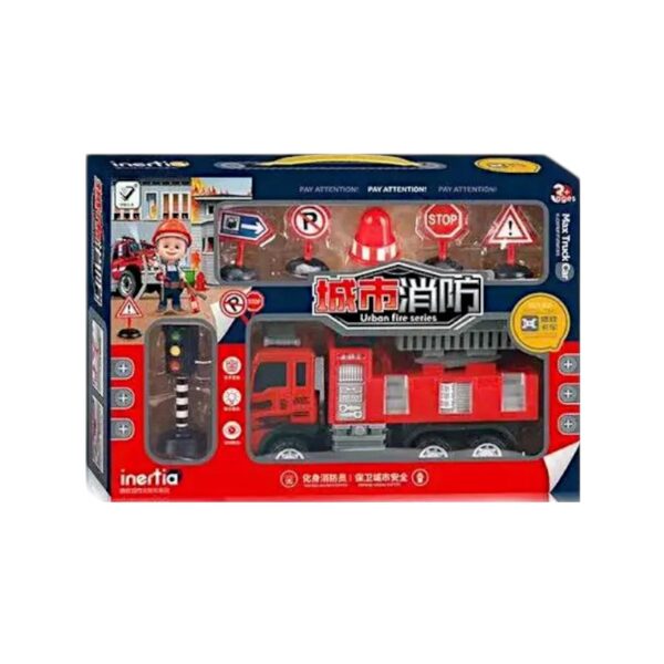 Σετ πυροσβεστικό όχημα με αξεσουάρ - 898-110 - 917346 - GoodFlix