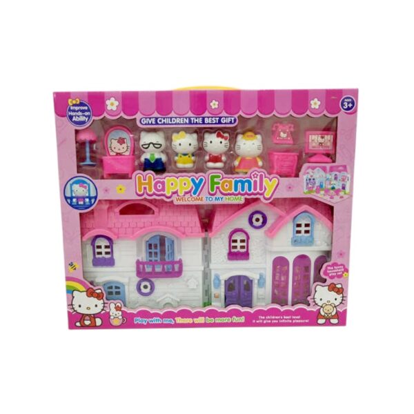 Κουκλόσπιτο mini με αξεσουάρ - 596A - 917361 - GoodFlix