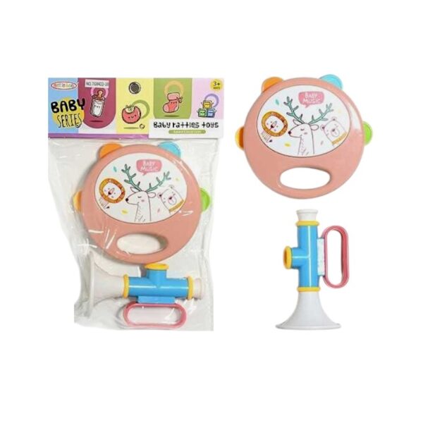 Σετ βρεφικές κουδουνίστρες - TG8422-10 - 2pcs - 917388 - GoodFlix