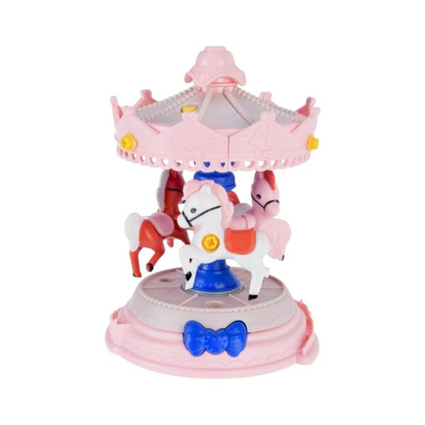 Καρουζέλ με χειροκίνητη περιστροφή - 1122 - 917409 - Pink - GoodFlix