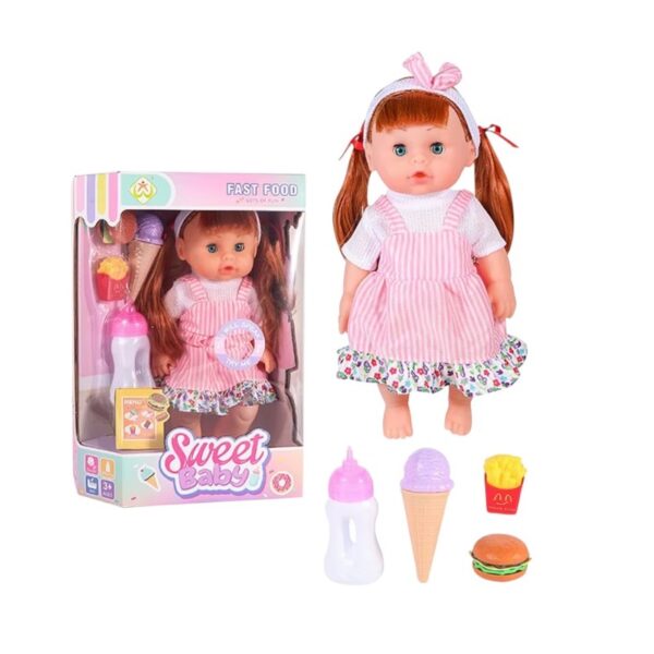 Κούκλα μωρό με αξεσουάρ - FL007-1014 - 917453 - GoodFlix