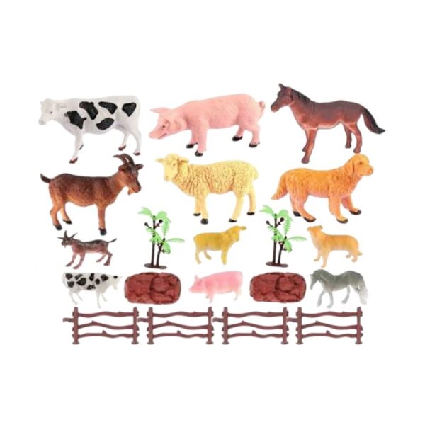 Σετ φιγούρες ζώων φάρμας - 20pcs - 146-61E - 917521 - GoodFlix