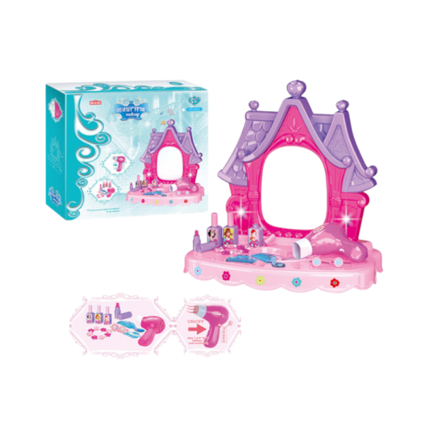 Παιδική τουαλέτα ομορφιάς mini με αξεσουάρ - 6401 - 917373 - GoodFlix