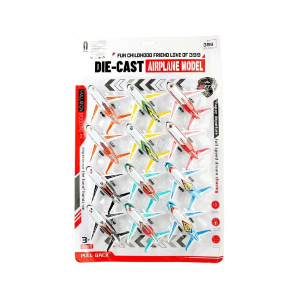Σετ αεροπλανάκια - 123-9D6 - 12pcs - 922320 - GoodFlix