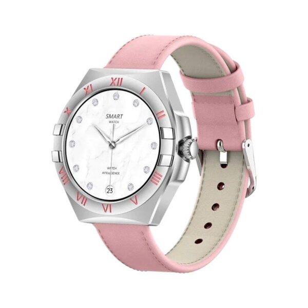 Σετ Smartwatch με 3 λουράκια - LG80 Mini - 065066 - Pink - GoodFlix