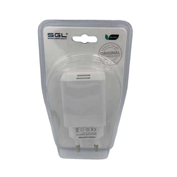 Αντάπτορας φόρτισης πρίζας με 2 θύρες USB - F2 - 099705 - GoodFlix