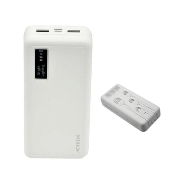 Powerbank - 4 in 1 - 10.000mAh - YZB0817 - 188171 - White - GoodFlix
