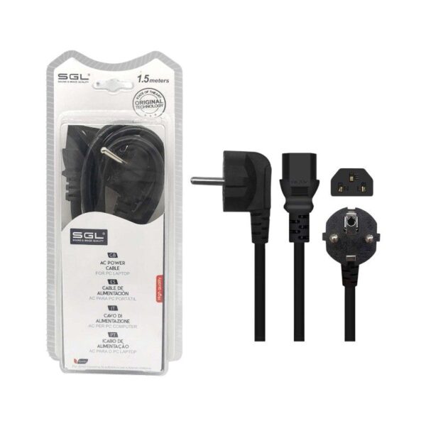 Καλώδιο τροφοδοσίας AC - Power Cable - 1.5m - 0011A - 199947 - GoodFlix
