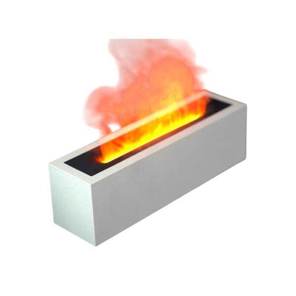 Υγραντήρας χώρου με εφέ φλόγας - 221316 - White - GoodFlix