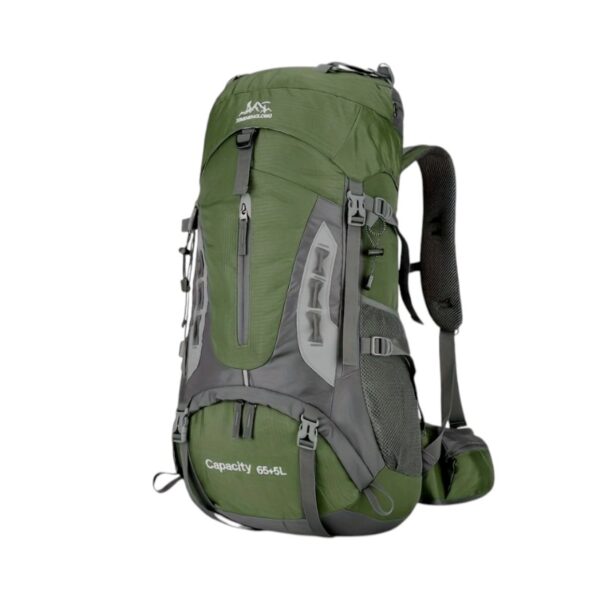 Σακίδιο πλάτης ορειβατικό - H2207 - 65L+5L - 251586 - Green - GoodFlix