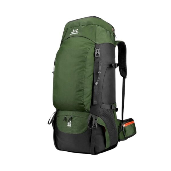 Σακίδιο πλάτης ορειβατικό - H2401 - 65L+5L - 251593 - Green - GoodFlix