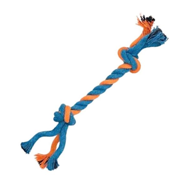 Παιχνίδι σκύλου σχοινί με κόμπους - 20cm - 12pcs - 550619 - GoodFlix