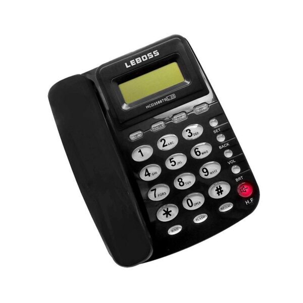 Ενσύρματο σταθερό τηλέφωνο - L25 - 700252 - Black - GoodFlix