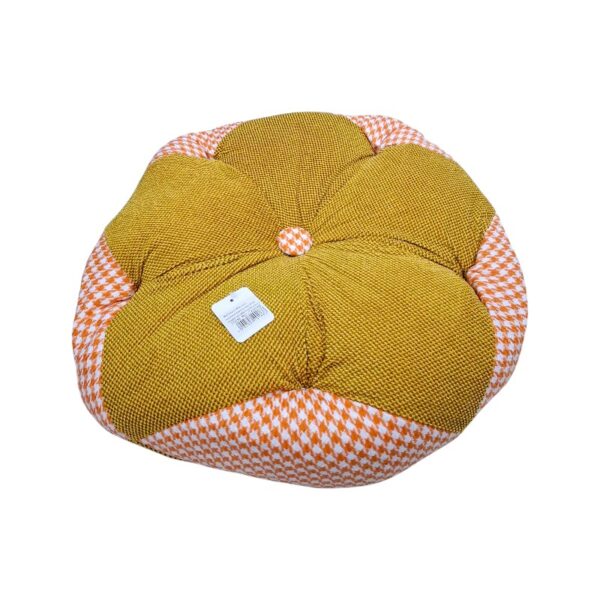 Μαξιλάρι καρέκλας Πουφ - 50cm - 720186 - Yellow/Orange - GoodFlix