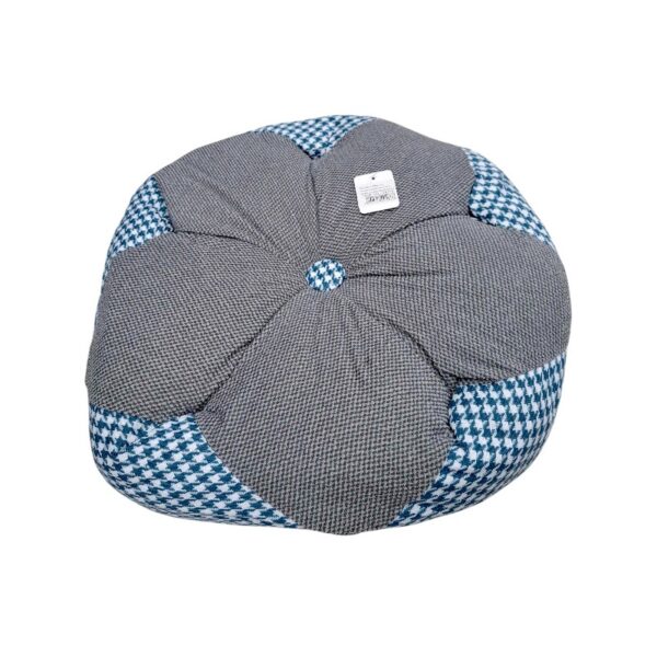 Μαξιλάρι καρέκλας Πουφ - 50cm - 720186 - Grey/Blue - GoodFlix