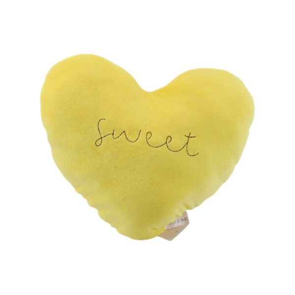 Μαξιλάρι καρέκλας Καρδιά - 40cm - 720194 - Yellow - GoodFlix