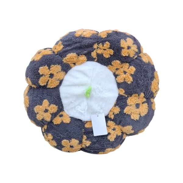 Μαξιλάρι καρέκλας Πουφ - 45cm - 720197 - Grey/Orange - GoodFlix