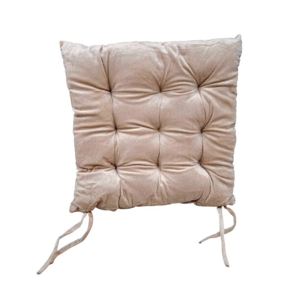 Μαξιλάρι καρέκλας - 40x40cm - 720205 - Beige - GoodFlix