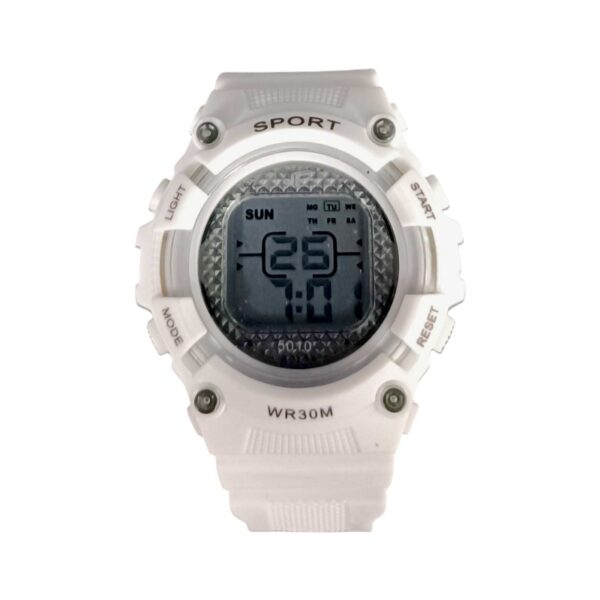 Παιδικό ψηφιακό ρολόι χειρός - 5010 - 755319 - White - GoodFlix