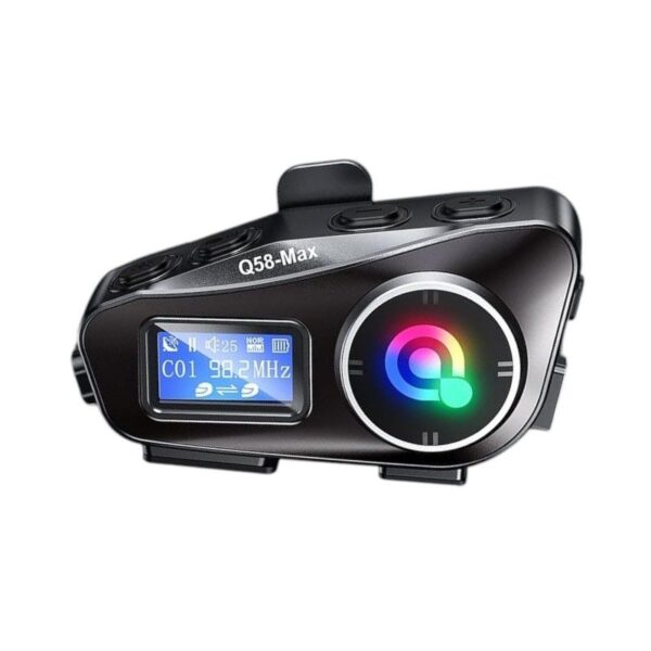 Ασύρματη ενδοεπικοινωνία κράνους μοτοσυκλέτας - Bluetooth - Q58-MAX - 811658 - GoodFlix