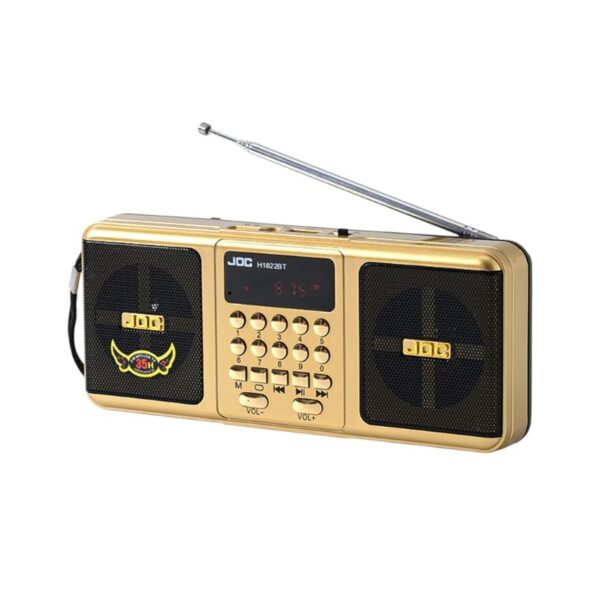 Επαναφορτιζόμενο ραδιόφωνο - JOC-1822 - 818224 - Gold - GoodFlix