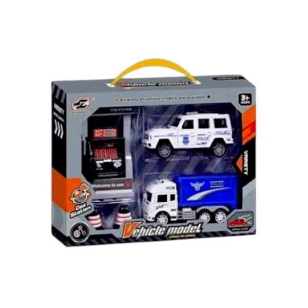 Σετ αστυνομικά οχήματα με αξεσουάρ - JW567-109 - 917173 - GoodFlix