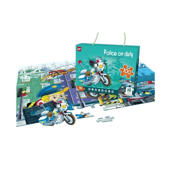 Παιδικό puzzle 100 κομματιών - Police - 61009 - 917214 - GoodFlix